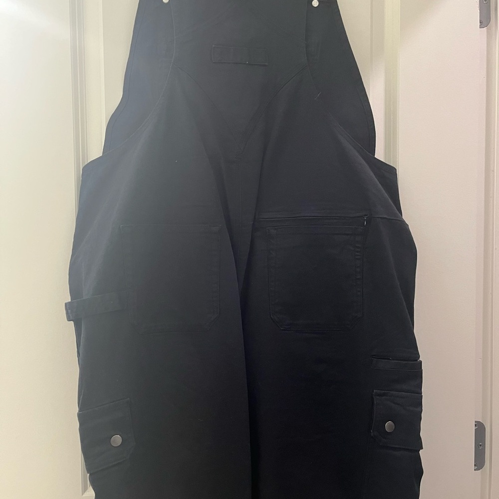 Duluth Trading Co Black Workwear Overalls - Picture 4 of 5